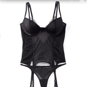 Adore Me Laralyn Black Lingerie Set